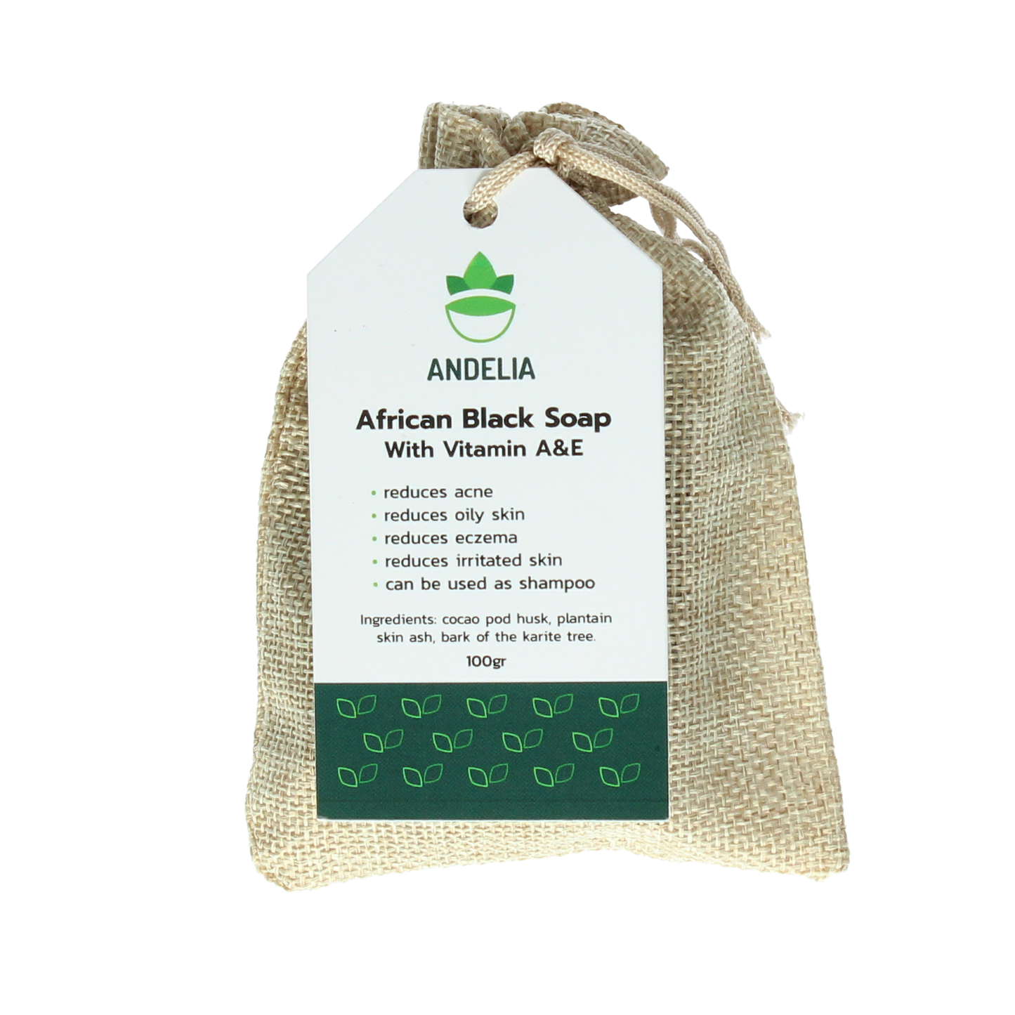 African Black Soap 100gr